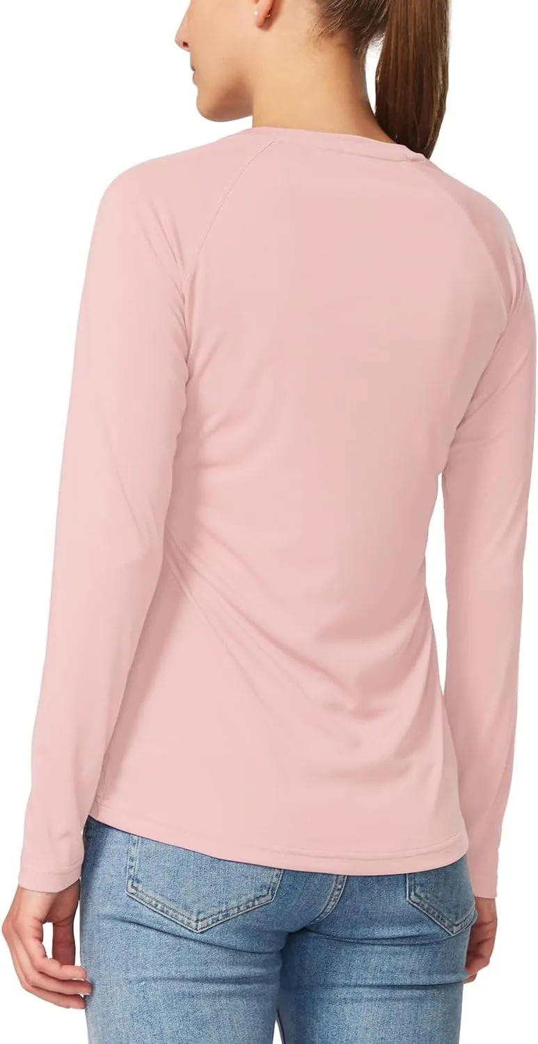 baleaf Women's UPF 50  Sun Shirts Long Sleeve UV Protection Rash Guard Lightweight Quick Dry SPF Hiking Tops Outdoor