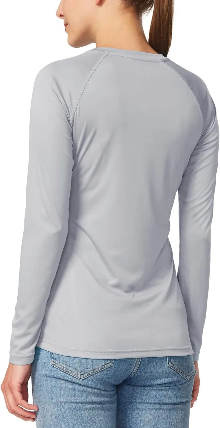 baleaf Women's UPF 50  Sun Shirts Long Sleeve UV Protection Rash Guard Lightweight Quick Dry SPF Hiking Tops Outdoor