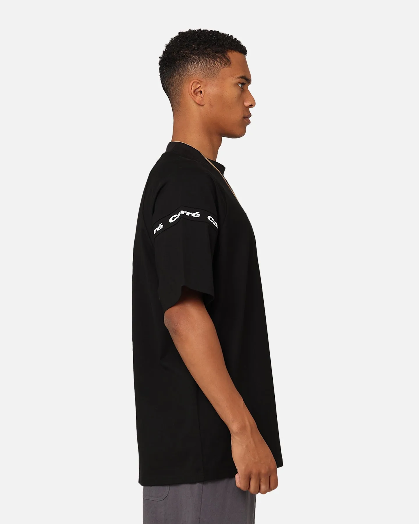 Carre Prime Oversized Raglan T-Shirt Black
