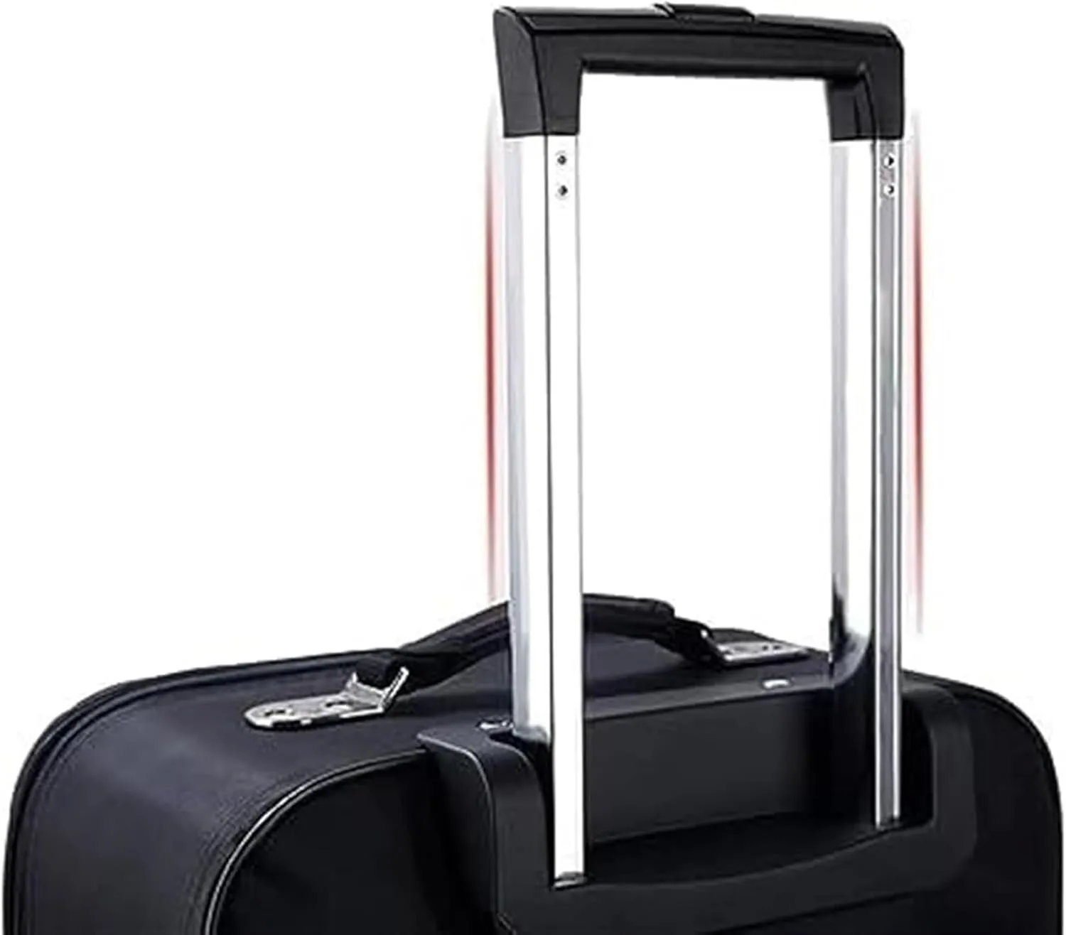 Carry-On Softside Luggage With Spinner Wheels,Expandable Softside Carry-On Suitcase Checked Luggage Luggage Carry On (Color : Black, Size : 26in)