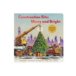 Construction Site Merry and Bright Book