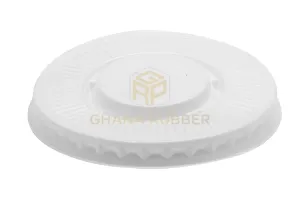 Flat Lids With A Sip-Through Hole Large Size (White)