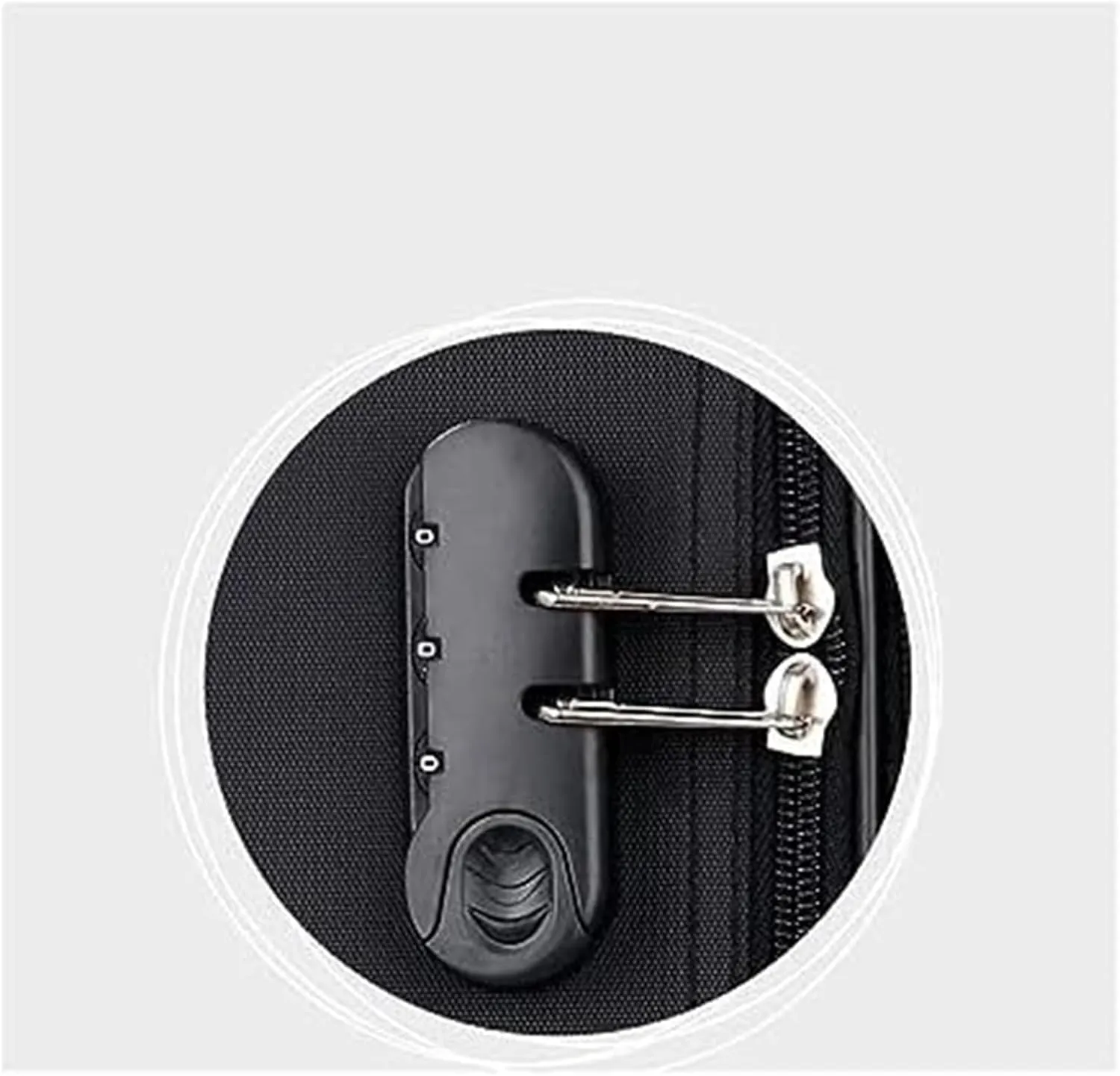 Light Suitcase Softside Luggage With Spinner Wheels,Expandable Softside Carry-On Suitcase Checked Luggage Wheeled Luggage (Color : Black, Size : 22in)