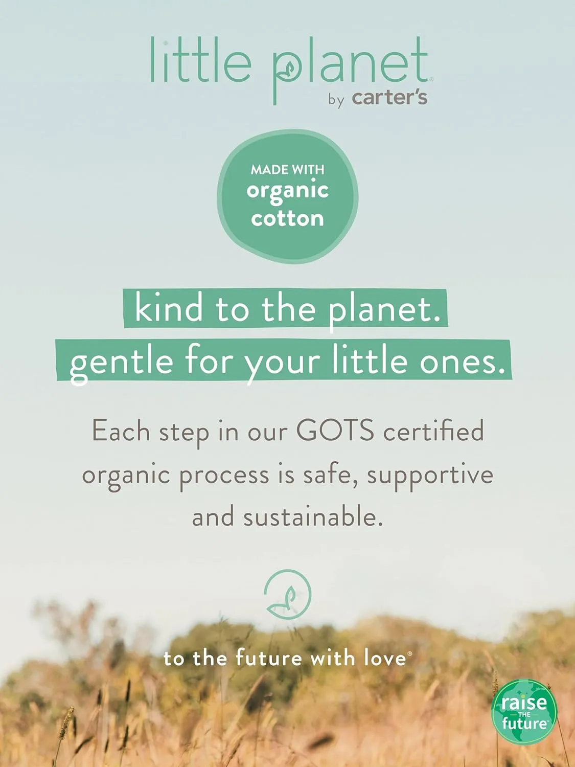 Little Planet by Carter's Baby Organic Signature Stitch Cardigan