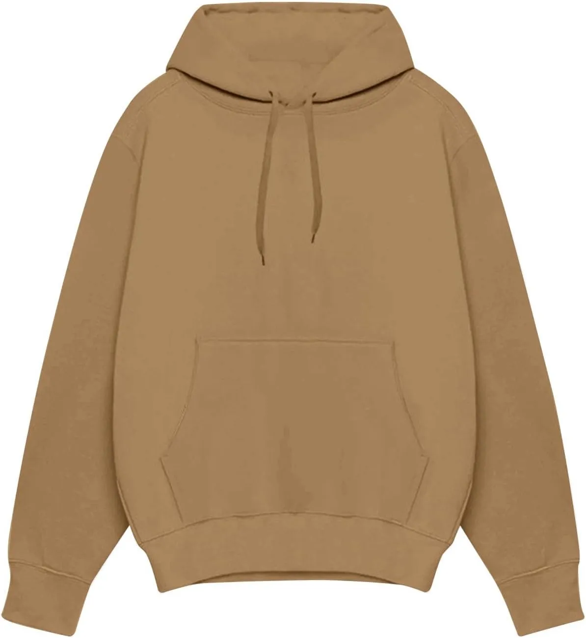 Mens Oversized Hoodies Pullover Couples Lightweight Solid Sweatshirt Unisex Loose Streetwear Hoodie for Women