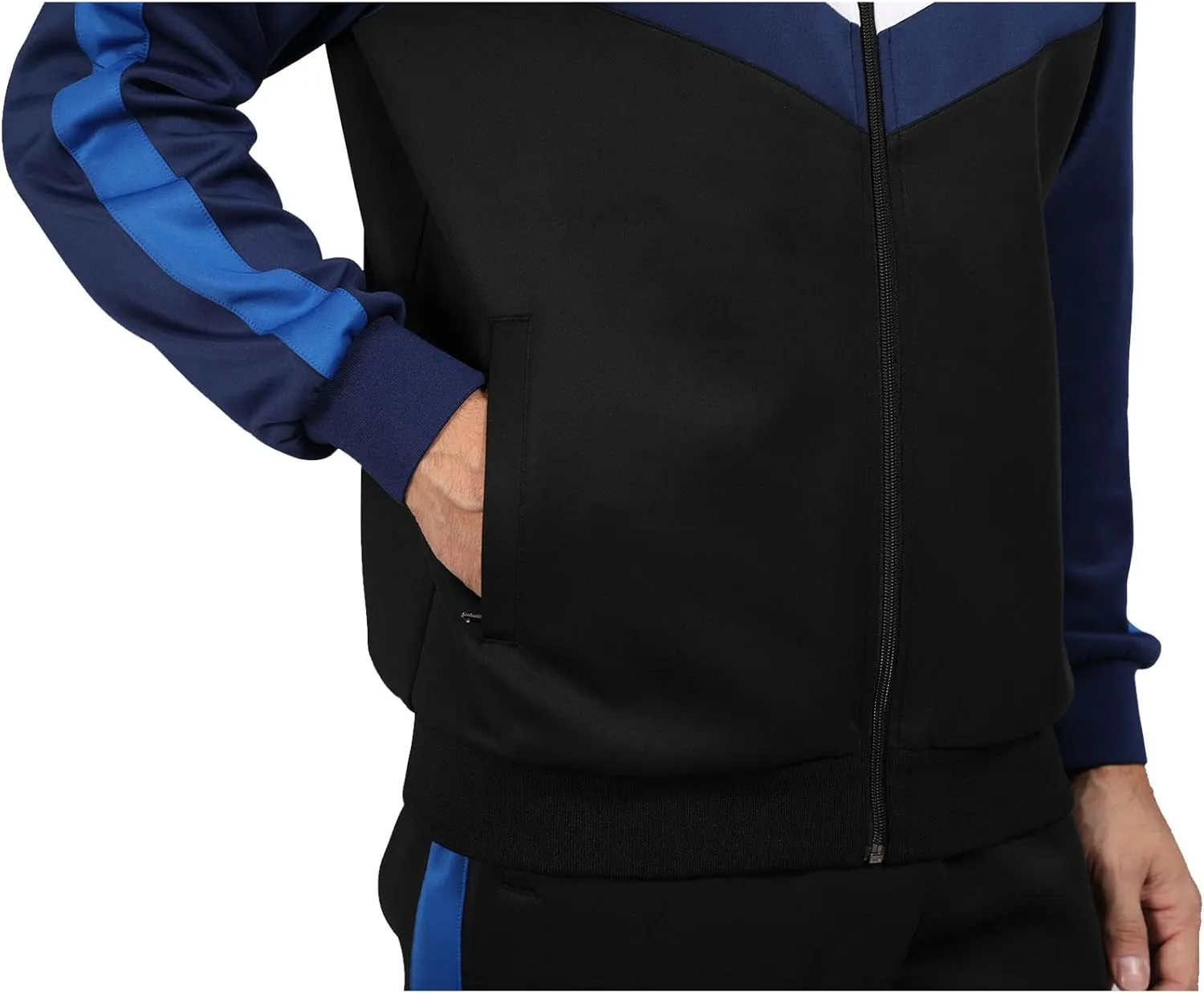 Men's Tracksuits Set 2 Piece Athletic Full Zip Track Suits Workout Jogging Sweatsuit Sets for Men