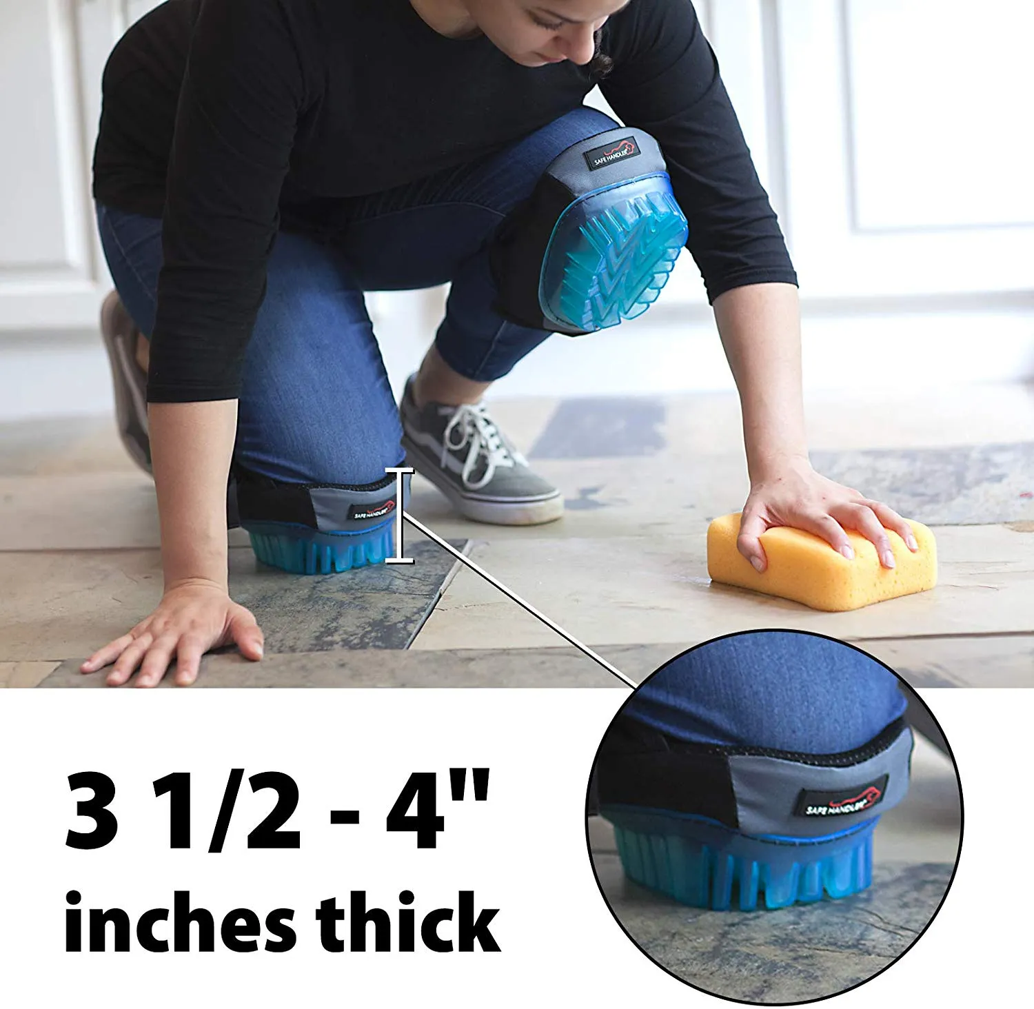 Professional Work Knee Pad with Superior Gel Cushion