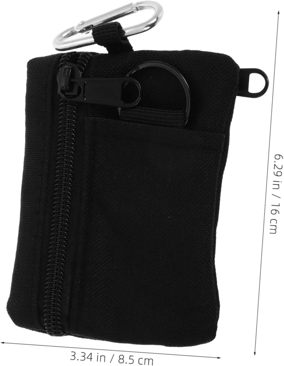 Screw Waist Sleeve Keychain Pouch Small Zipper Pouch Organizer for Keys Coins and Accessories Portable and Great for Travel Hiking Everyday