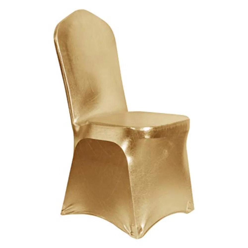 Set of 10. Spandex Dining Room Chair Covers Universal Stretch Chair Slipcovers