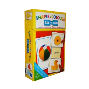 Slide-&-Learn: Shapes & Colours<br> <span style="font-size: 11px; font-family:Helvetica,Arial,sans-serif;">Interactive Flash Cards</span>