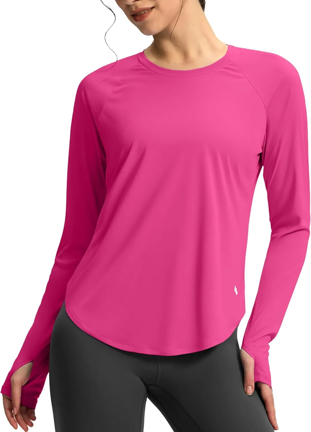 Soothfeel Womens Sun Shirts UPF 50  UV Protection Lightweight Quick Dry Long Sleeve Workout Hiking Tops Outdoor