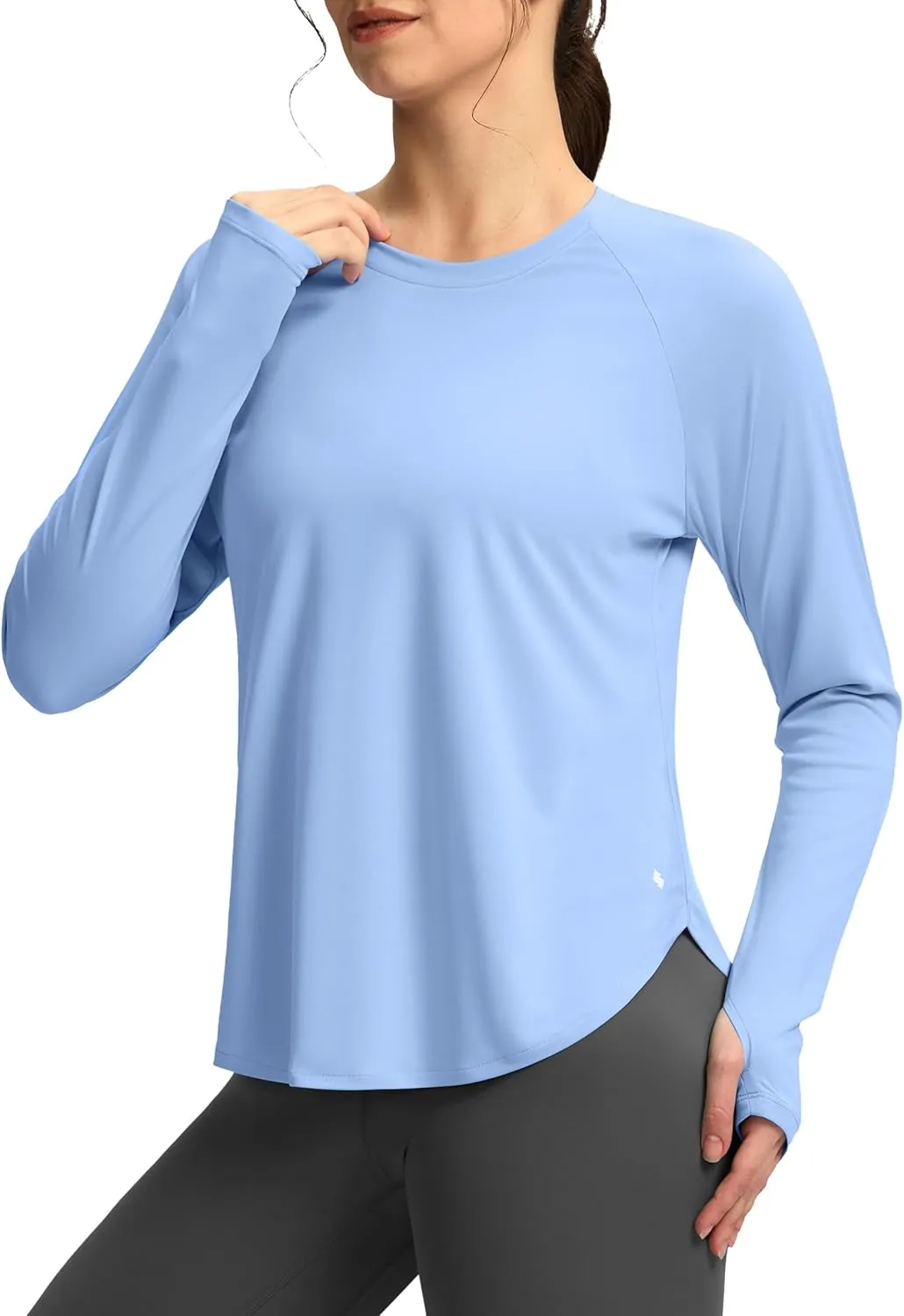 Soothfeel Womens Sun Shirts UPF 50  UV Protection Lightweight Quick Dry Long Sleeve Workout Hiking Tops Outdoor