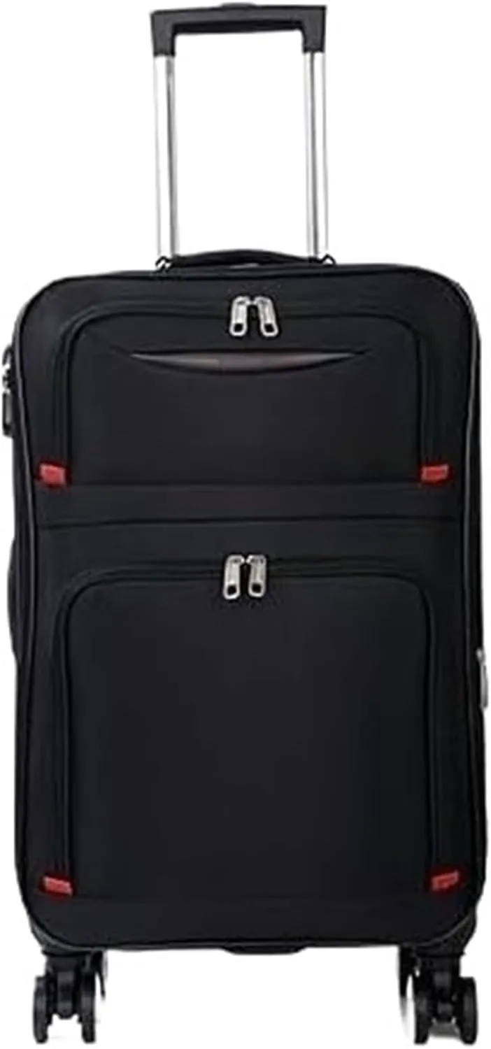 Suitcase Lightweight Softside Luggage with Spinner Wheels,Expandable Softside Carry-On Suitcase Checked Luggage Trolley Case/1803(30in)