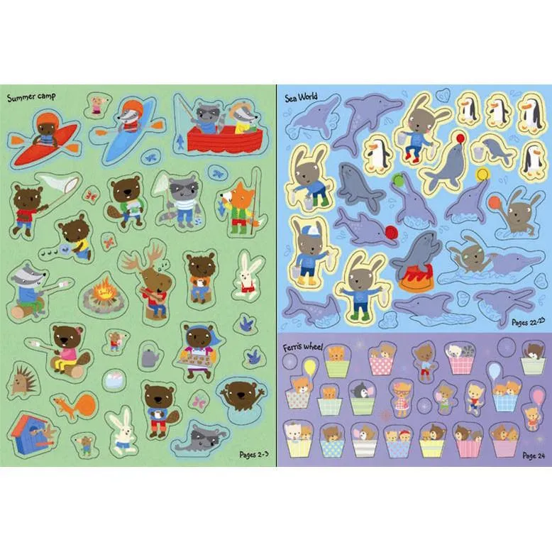 Usborne holiday sticker book