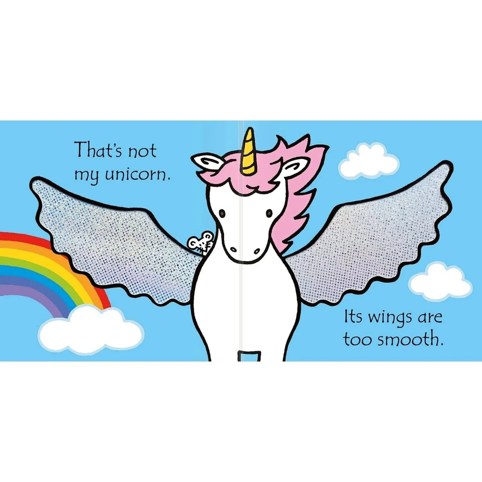 Usborne That's Not My Unicorn Board Book Yellow
