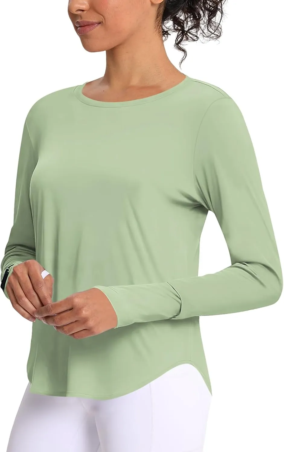 Women's Sun Shirts UPF 50  UV Protection Long Sleeve Rash Guard Lightweight Quick Dry SPF Hiking Tops